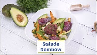 Biocoop  Recette de Salade arcenciel [upl. by Raval]