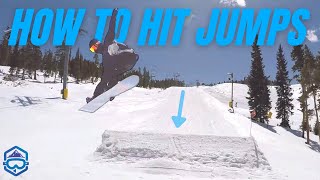 The ULTIMATE and Complete Guide To Hit Park Jumps On A Snowboard [upl. by Reppep399]