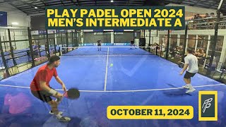 Play Padel Open October 2024  Intermediate A  Butch Jerry vs Jan Lemon  Oct 11 2024 [upl. by Yrak]