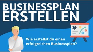 Businessplan erstellen  Aufbau amp Inhalt  Einfach erklärt [upl. by Hada]