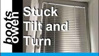 How to fix a stuck tilt and turn window [upl. by Castara43]