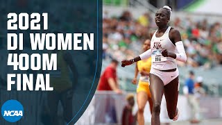 Womens 400m  2021 NCAA track and field championship [upl. by Nalced]