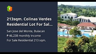 213sqm Colinas Verdes Residential Lot For Sale in Bulacan [upl. by Francesca720]