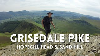 Lake District Walks  Grisedale Pike Hopegill Head and Sand Hill [upl. by Jaymie]