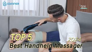 TOP 5 Best Handheld Massager for Back Pain in 2024 [upl. by Adnuahsor952]