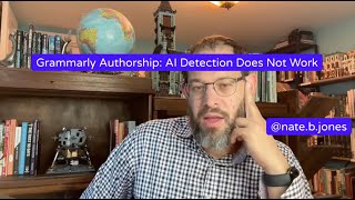 Grammarly Authorship AI Detection Does Not Work [upl. by Rednasxela]