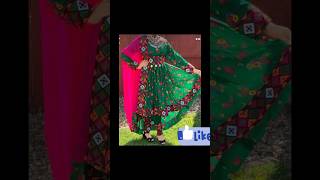 green frock design2024 shortvideo subscribe [upl. by Hanafee]