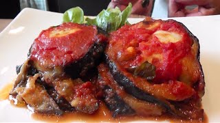 Parmigiana di Melanzane【イタリア料理動画】ナスのパルミジャーナ [upl. by Lecia834]