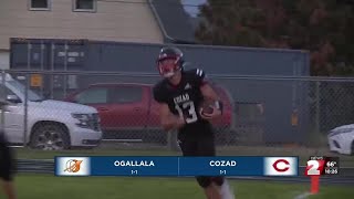 Cozad vs Ogallala Football Highlights [upl. by Durante]