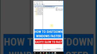 EASY How To Shutdown Windows Faster shutdown fastshutdown schutdownpc [upl. by Toby]