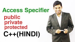 Access Specifiers in C HINDI [upl. by Edsel461]