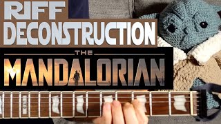 The Mandalorian Theme  Guitar Lesson  Riff Deconstruction [upl. by Nilpik]