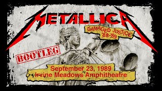 Metallica Live in Irvine California  September 23 1989 Full Concert [upl. by Amairam]