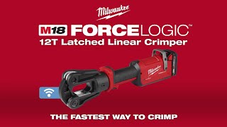 M18™ FORCE LOGIC™ 12T Latched Linear Crimper [upl. by Losiram]