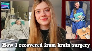 2 weeks after my brain surgery  recovery story what to expect after craniotomy [upl. by Fusuy]