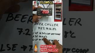 ELIWELL ID974 EASY PROGRAM TO BEER CHILLER [upl. by Edita]