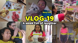 VLOG19 Secret Cooking Chilling at Work Sinzoo Story time Health Update amp more [upl. by Lorine]