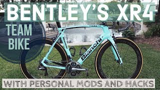 TEAM RACE BIKE  Bentleys Bianchi Oltre XR4  Personal Modifications [upl. by Sundstrom]