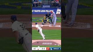 Paul Goldschmidt demolishes a curveball in Milwaukee mlb baseball homerun shorts [upl. by Jamie]