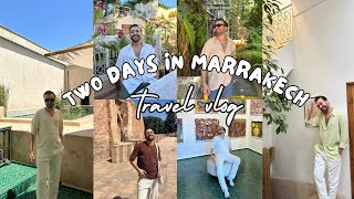 MARRAKECH VLOG ☀️ يومين معايا فمراكش 🕺🏼… places😎 food 🥘 Nachat😍 [upl. by Onitsuj32]