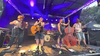 Steve n Seagulls  Thunderstruck part 1  LIVE in Falkenberg July 22 [upl. by Llerrahs]