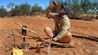 Survival Challenge  3 ITEMS ONLY  NEED WATER in Remote Australia EXTREME HEAT [upl. by Starla]