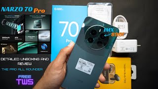 Realme Narzo 70 Pro Unboxing And Review  Narzo 70 Pro Initial Impressions [upl. by Mmada]