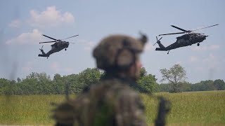 Night Stalker Special Operations MH60s in Action [upl. by Janiuszck]