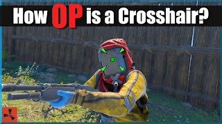 How much does a crosshair improve your aim in Rust [upl. by Cassandre36]