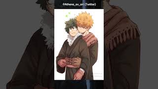 BakuDeku Art  Winter Fantasy 28100 bkdkwinterfantasy bkdkwinter bkdkfantasy bakudekufanart [upl. by Sansbury220]