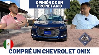 Compré un Chevrolet Onix  Opinión de un propietario  Daniel Chavarría [upl. by Elleunamme]