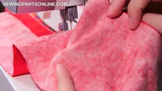 How To Create A Flatlock Stitch Serger  Overlock Machine [upl. by Mali219]