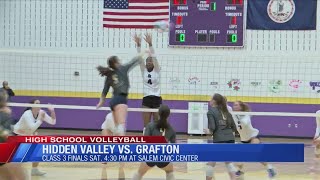 Hidden Valley and Auburn prepare for VHSL State Volleyball Finals [upl. by Anelram]