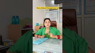 Every School principal ever 👩‍🏫 shorts ytshorts teacherslife sejalgabashorts [upl. by Ahsem678]