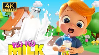 No No Milk Song  TinyGeniusTV Nursery Rhymes amp Kids Songs [upl. by Luben238]