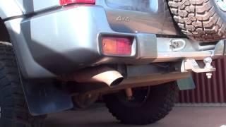 Nissan Patrol 48 3 exhaust sound [upl. by Trillbee550]