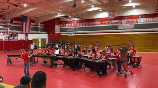 Sharyland North Junior High 2024  Roma Gladiator Drumline Contest [upl. by Adnauqaj]