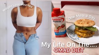 WEIGHT LOSS DIARY My life on the OMAD diet ANOTHER non scale victory amp more [upl. by Camila]