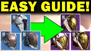 Upgrade Solstice Armor FAST amp EASY  Renewed Blue to Majestic Legendary  Destiny 2 [upl. by Nospmoht]