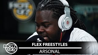 Arsonal Freestyles on Flex  Freestyle054 [upl. by Retepnhoj]