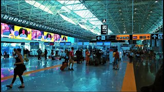 Walking Tour inside Fiumicino Airport the most Famous in Rome [upl. by Hennessy]