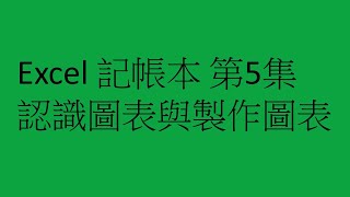 Excel 記帳本 第5集 認識圖表與製作圖表 [upl. by Buckingham262]