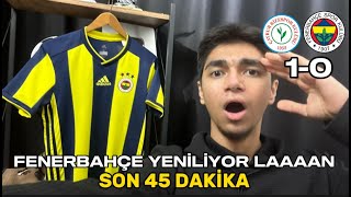 FENERBAHÇE YENİLİYOR LAAAN SON 45 DAKİKA RİZESPOR FENERBAHÇE ZEMİN İNANILMAZ KÖTÜ [upl. by Aisinut72]