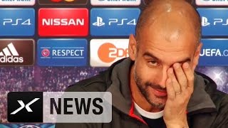 Pep Guardiola Manchester City quotIch bleibe hierquot  FC Bayern München  FC Barcelona [upl. by Haakon]