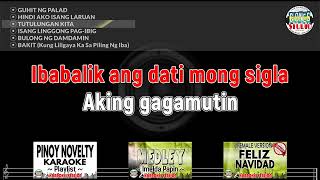 Imelda Papin NONSTOP Karaoke [upl. by Anekam490]