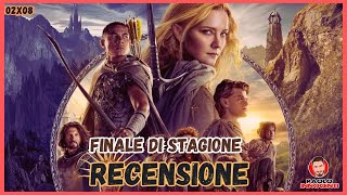 RECENSIONE IL SIGNORE DEGLI ANELLI GLI ANELLI DEL POTERE 02X08  FINALE DI STAGIONE [upl. by Pearl]