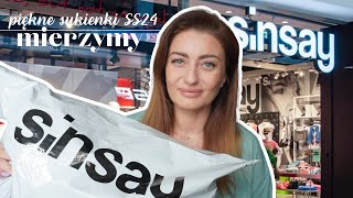 🔥SINSAY🔥HAUL I MIERZYMY NAJŁADNIEJSZE SUKIENKI🧡TANIE HITY WIOSNA LATO 2024 RozgadanaTv [upl. by Isak]