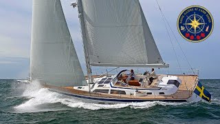 Hallberg Rassy 57 Full Tour Review Comparison and Specifications [upl. by Wolgast]