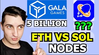 Gala Worth Billions Sonic Solana Gaming Nodes NEXT [upl. by Ahseinad]