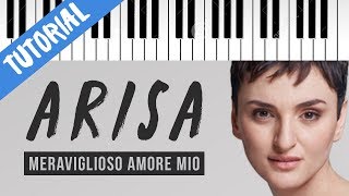 TUTORIAL Arisa  Meraviglioso Amore Mio  Piano Tutorial con Synthesia [upl. by Soni]